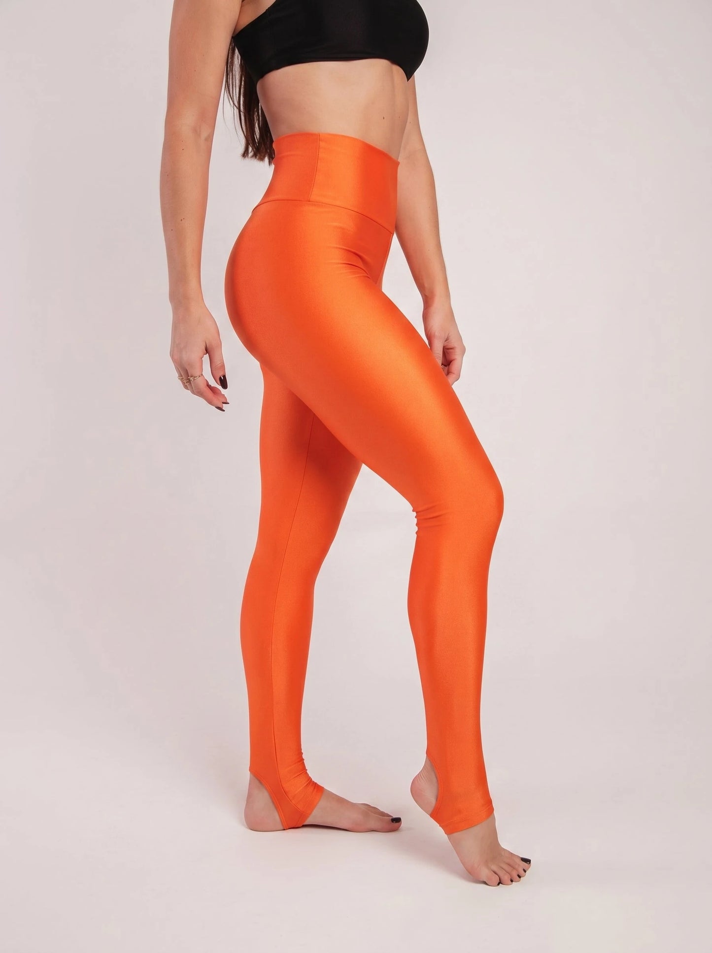 Soft Sculpt Legging - Tangerine Neon