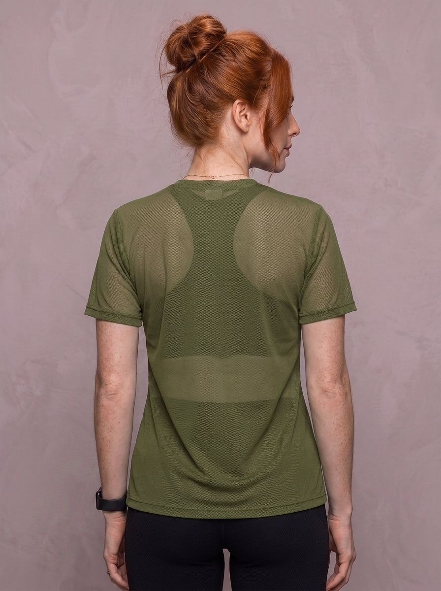 Tulle Mesh Top - Feather