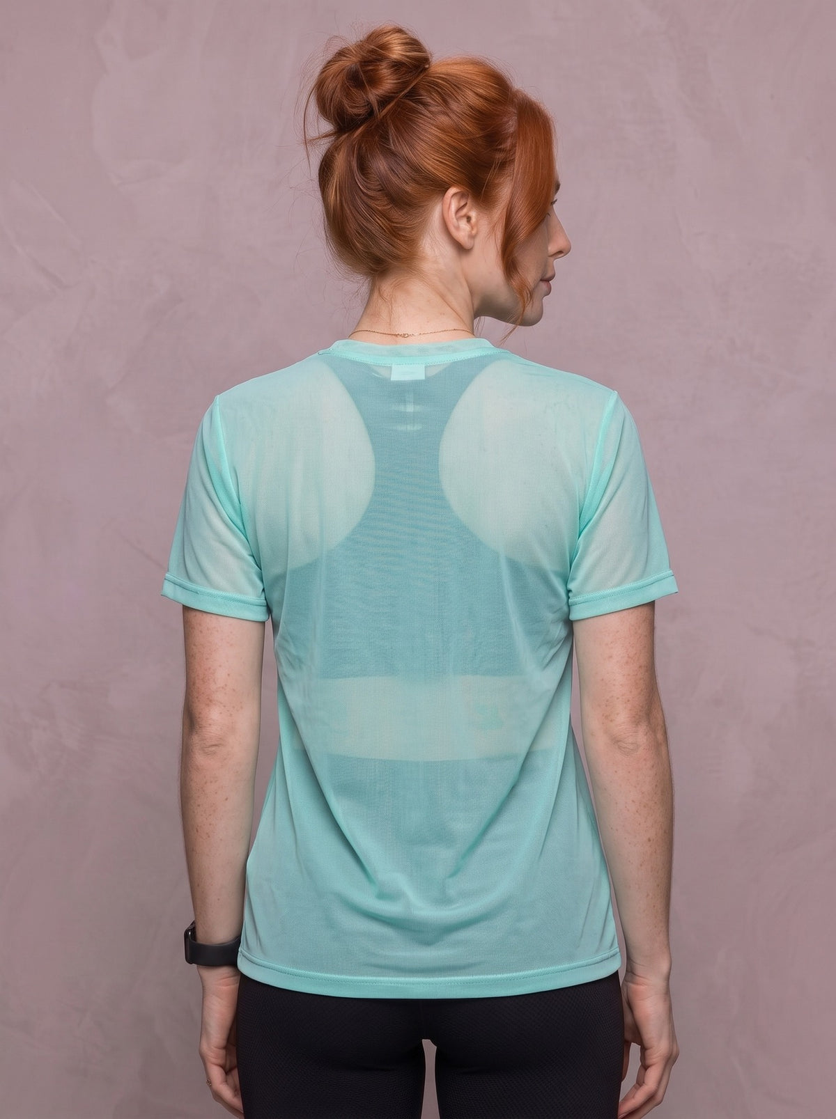 Tulle Mesh Top - Feather