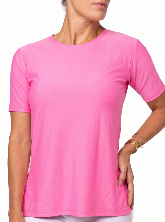 T-shirt Desejo - Rosa Flour