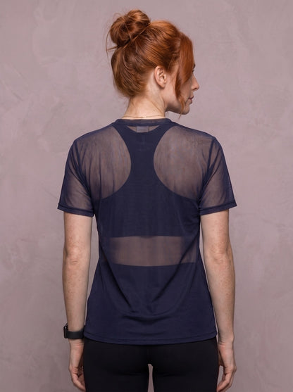Tulle Mesh Top - Feather