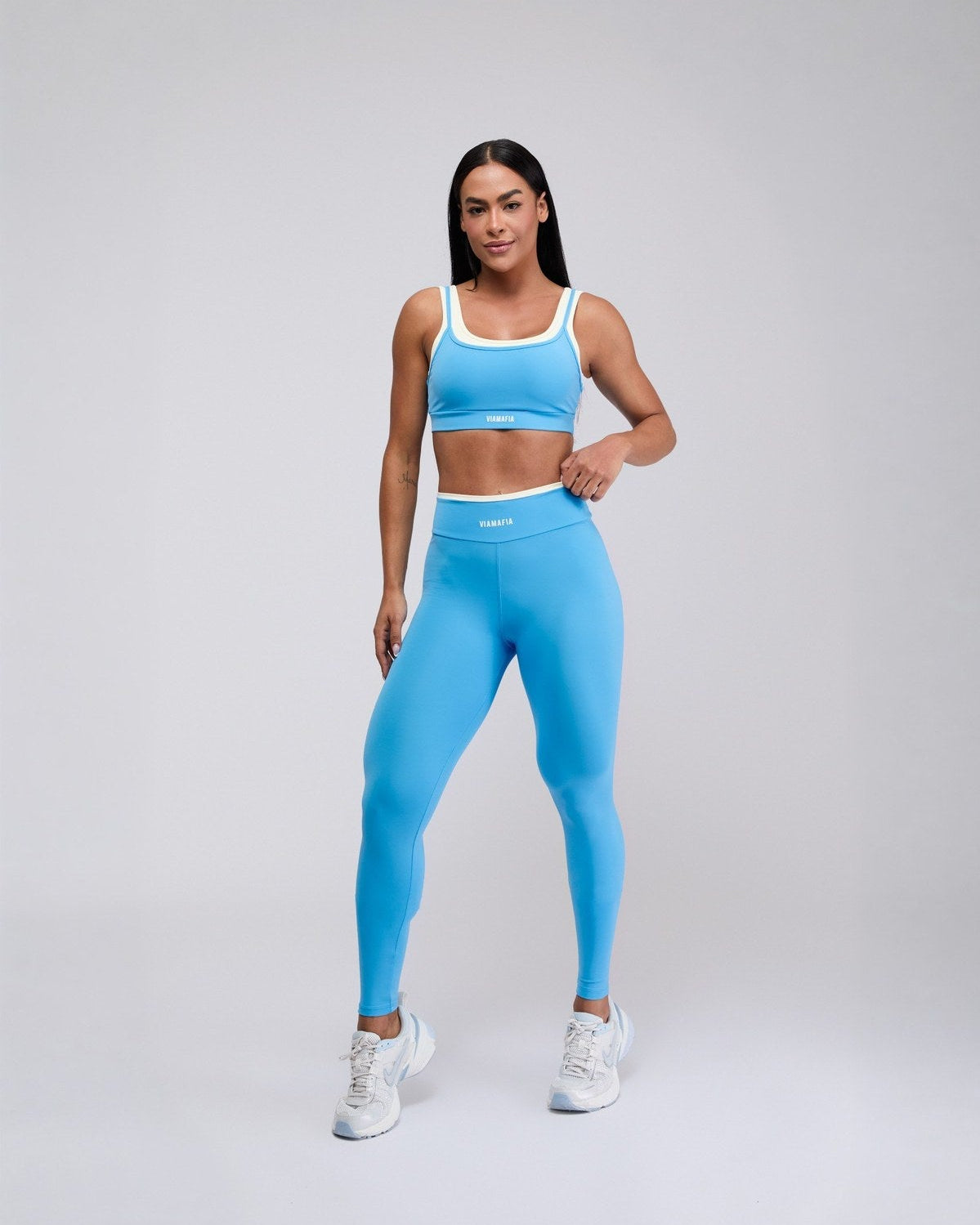 Via Mafia Wild Set — Celeste bra and legging set